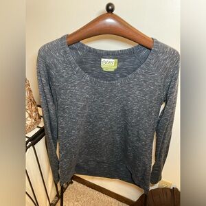 Gray Tasc shirt with thumb holes